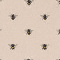 Abeja Eden Linen Fabric by Clarke and Clarke