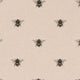 Abeja Eden Linen Fabric by Clarke and Clarke