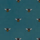 Abeja Eden Teal Fabric by Clarke and Clarke