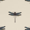 Azure Eden Aqua Fabric by Clarke and Clarke