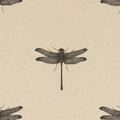 Azure Eden Linen Fabric by Clarke and Clarke