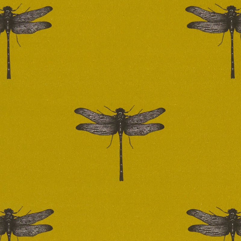 F1327/04 Azure Eden Ochre Fabric by Clarke and Clarke