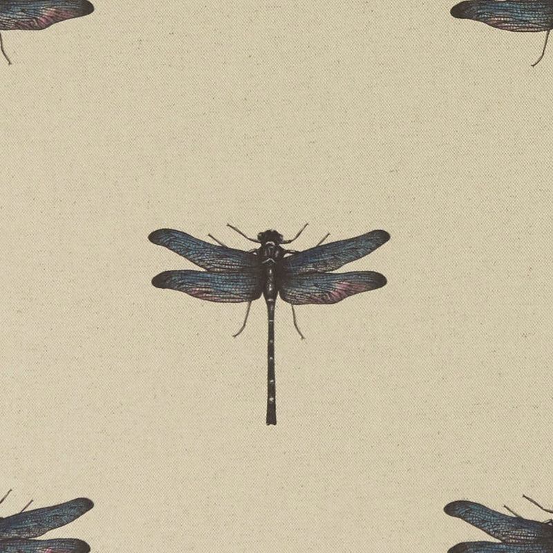 F1327/05 Azure Eden Teal Fabric by Clarke and Clarke