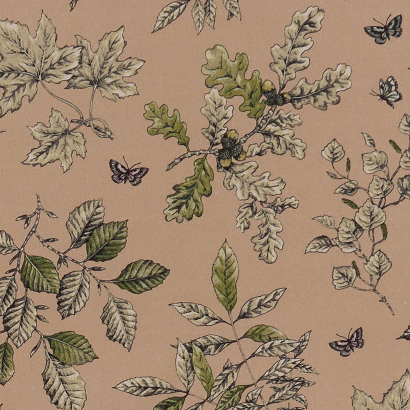 F1329/01 Hortus Eden Blush Fabric by Clarke and Clarke