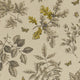 Hortus Eden Charcoal/Ochre Fabric by Clarke and Clarke