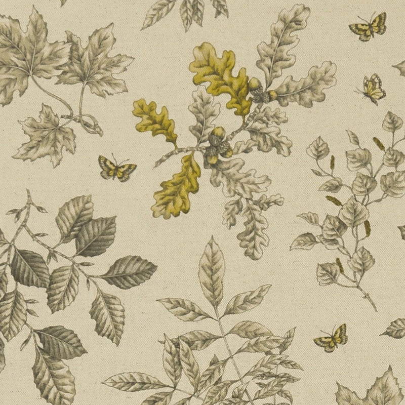 F1329/04 Hortus Eden Linen Fabric by Clarke and Clarke