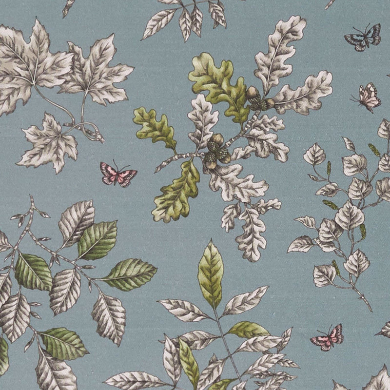 F1329/05 Hortus Eden Mineral Fabric by Clarke and Clarke
