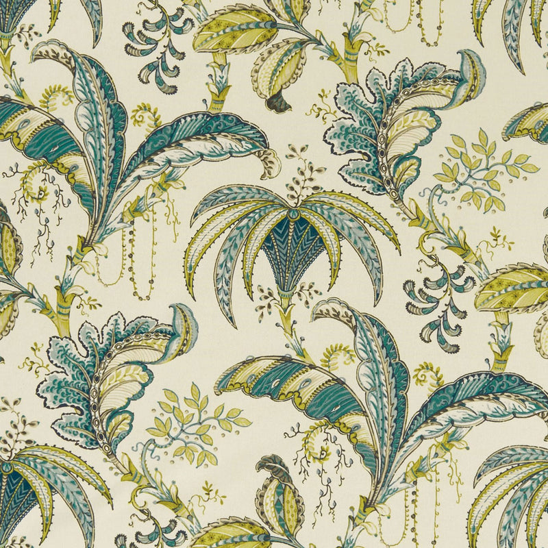F1330/03 Ophelia Eden Mineral Fabric by Clarke and Clarke