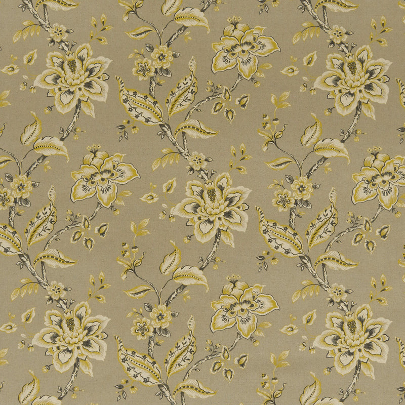 F1331/05 Palampore Eden Taupe Fabric by Clarke and Clarke