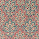 Persia Eden Denim/Raspberry Fabric by Clarke and Clarke