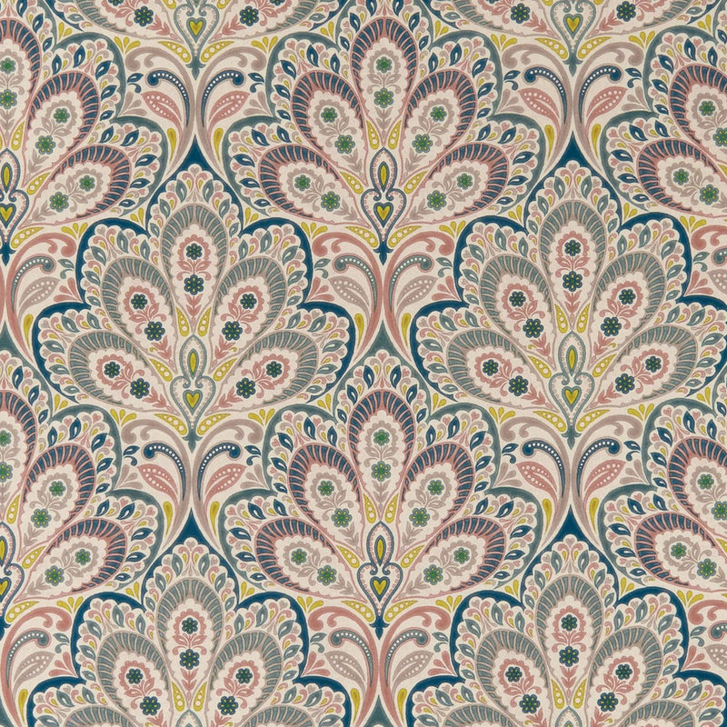 F1332/04 Persia Eden Multi Fabric by Clarke and Clarke