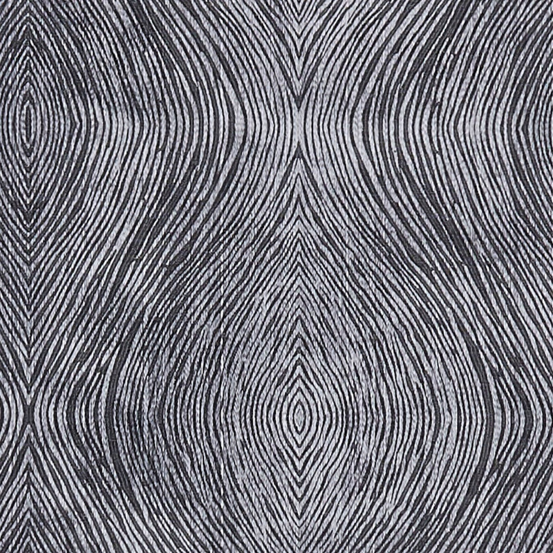 F1336/01 Luster Diffusion Charcoal Fabric by Clarke and Clarke