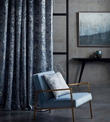 F1338/02 Silhouette Diffusion Denim Fabric by Clarke and Clarke