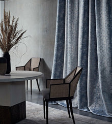 F1339/04 Sirocco Diffusion Kingfisher Fabric by Clarke and Clarke