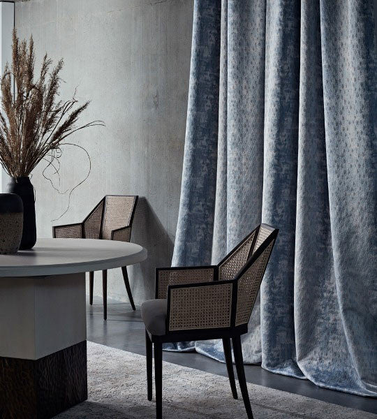 F1339/04 Sirocco Diffusion Kingfisher Fabric by Clarke and Clarke