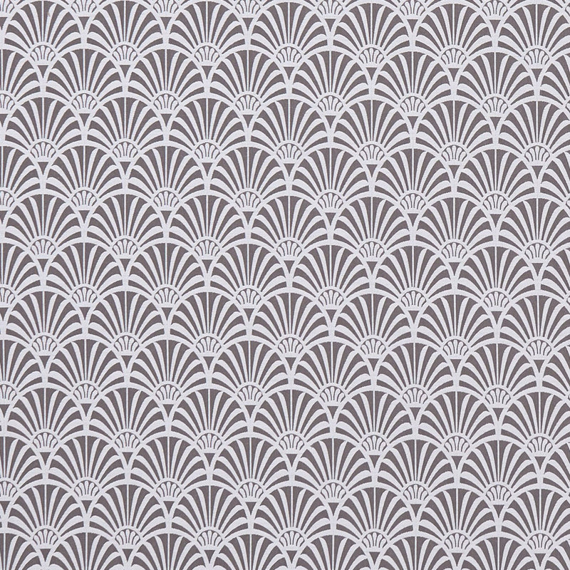 F1351/01 Zellige Prince of Persia Charcoal Fabric by Clarke and Clarke