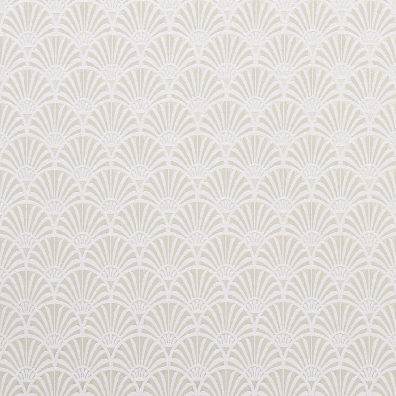 F1351/03 Zellige Prince of Persia Ivory Fabric by Clarke and Clarke
