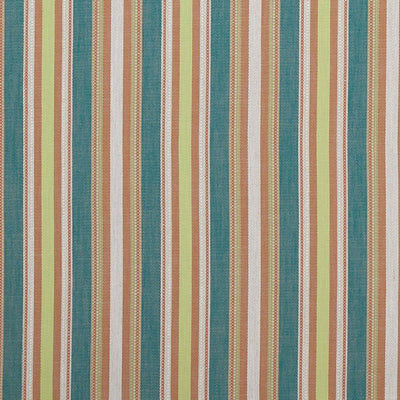 Ziba Prince of Persia Teal/Spice Fabric by Clarke and Clarke