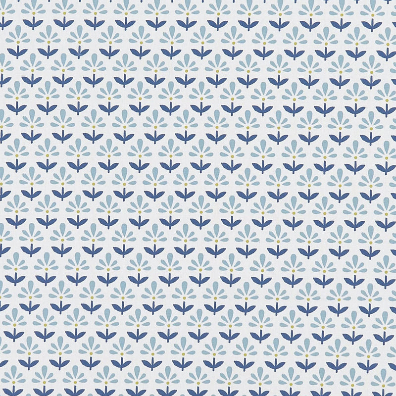 F1373/02 Fleur Studio G Northwood Denim Fabric by Clarke & Clarke
