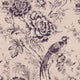 Avium Botanist Blush/Damson Fabric by Clarke and Clarke