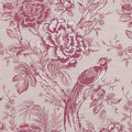 Avium Botanist Raspberry Fabric by Clarke and Clarke