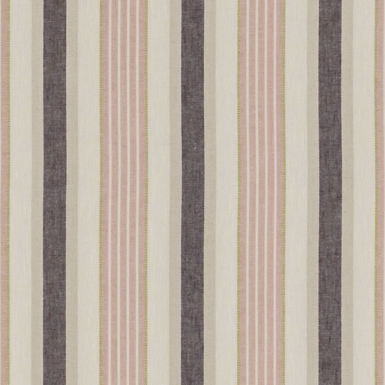 F1430/01 Belvoir Botanist Blush/Damson Fabric by Clarke and Clarke