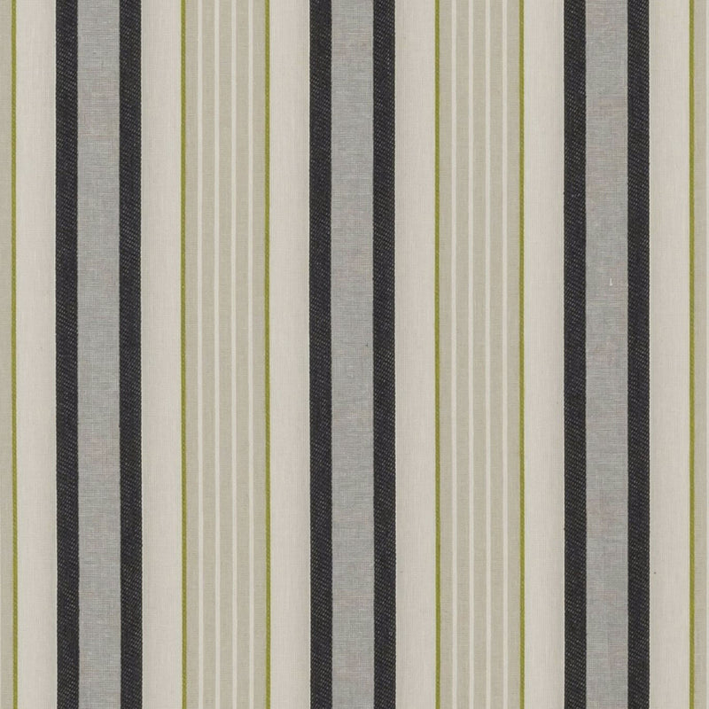 F1430/02 Belvoir Botanist Charcoal/Chartreuse Fabric by Clarke and Clarke