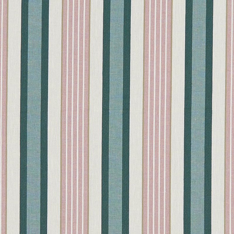 F1430/04 Belvoir Botanist Emerald/Blush Fabric by Clarke and Clarke