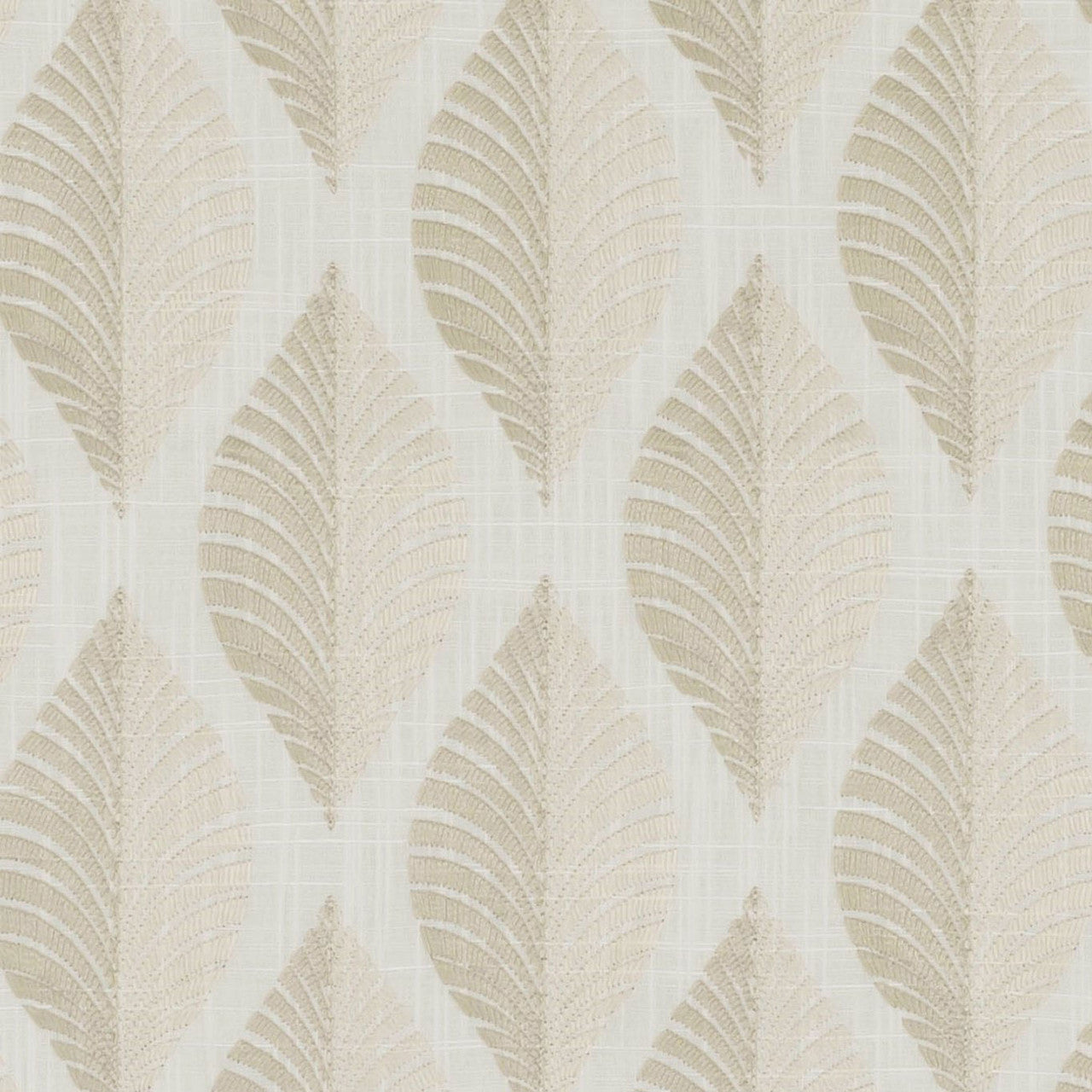 F1436/02 Aspen Origins Ivory/Linen Fabric by Clarke and Clarke