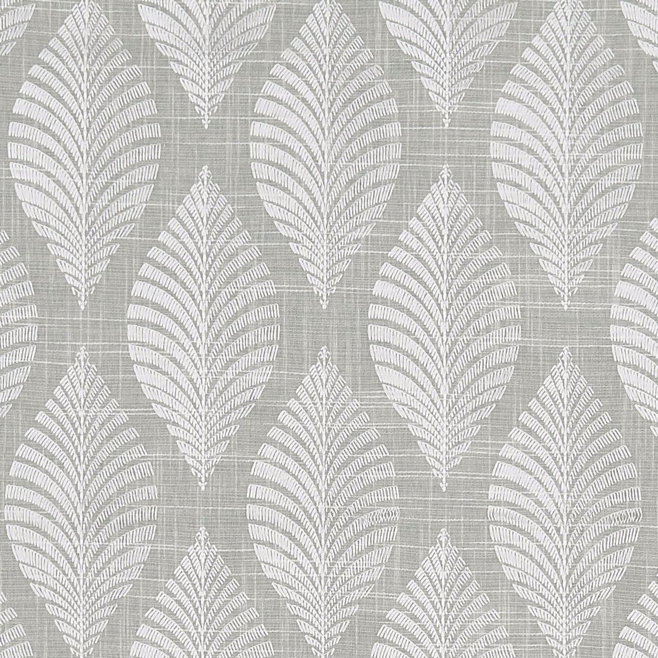 F1436/03 Aspen Origins Silver Fabric by Clarke and Clarke
