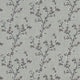 Blossom Origins Charcoal Fabric by Clarke and Clarke