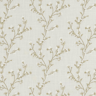 Blossom Origins Ivory Fabric by Clarke and Clarke