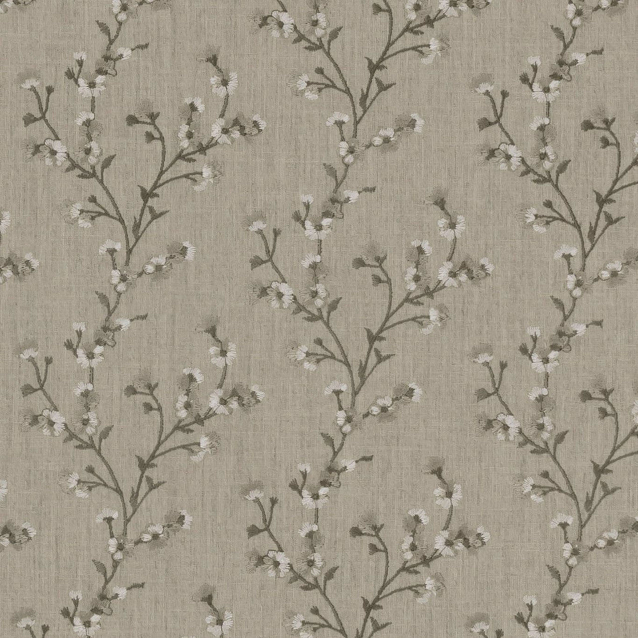 F1439/03 Blossom Origins Linen Fabric by Clarke and Clarke
