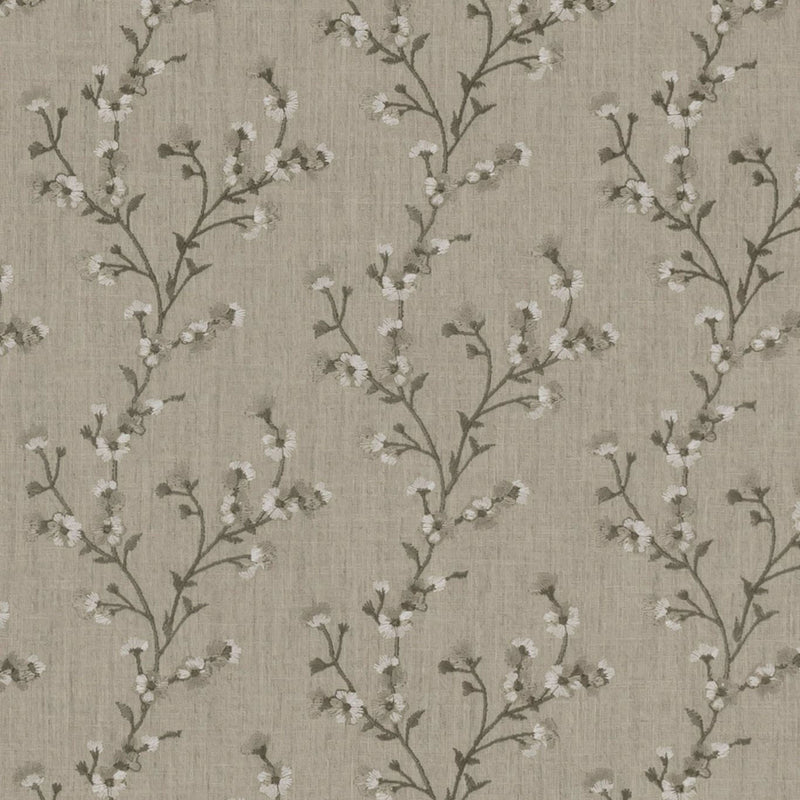 F1439/03 Blossom Origins Linen Fabric by Clarke and Clarke