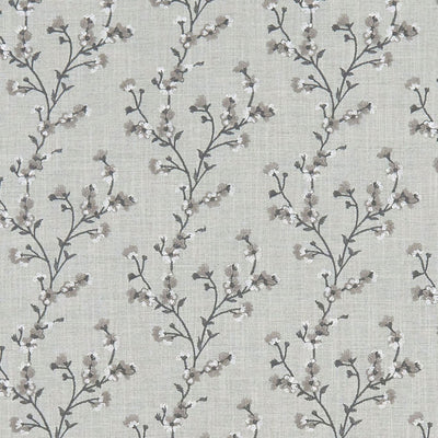 Blossom Origins Silver Fabric by Clarke and Clarke