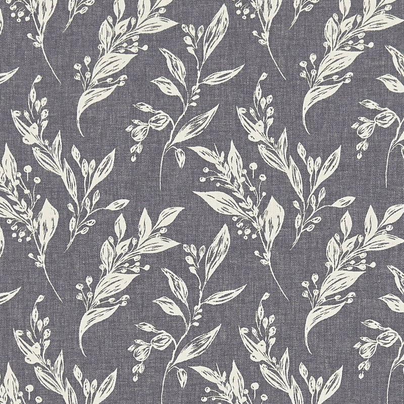 F1440/01 Eternal Origins Charcoal Fabric by Clarke and Clarke