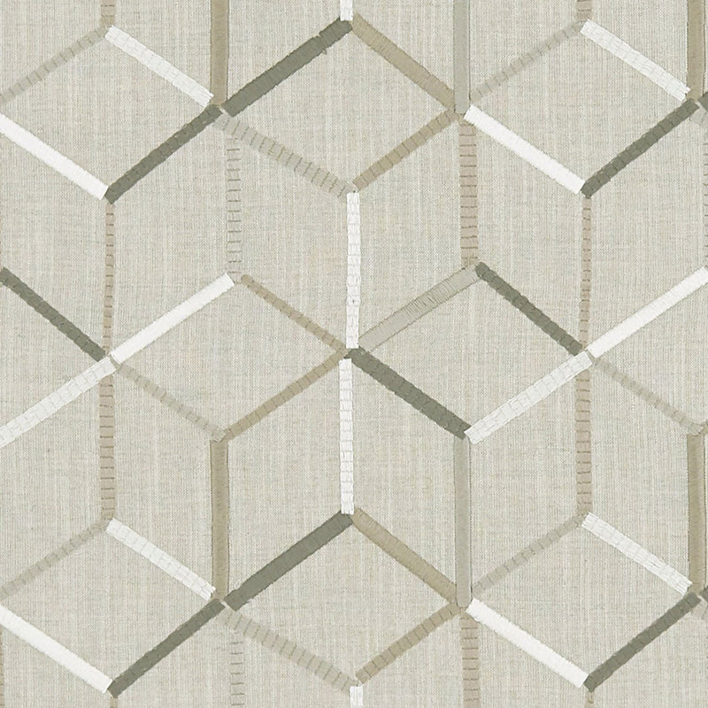 F1443/03 Linear Origins Linen Fabric by Clarke and Clarke