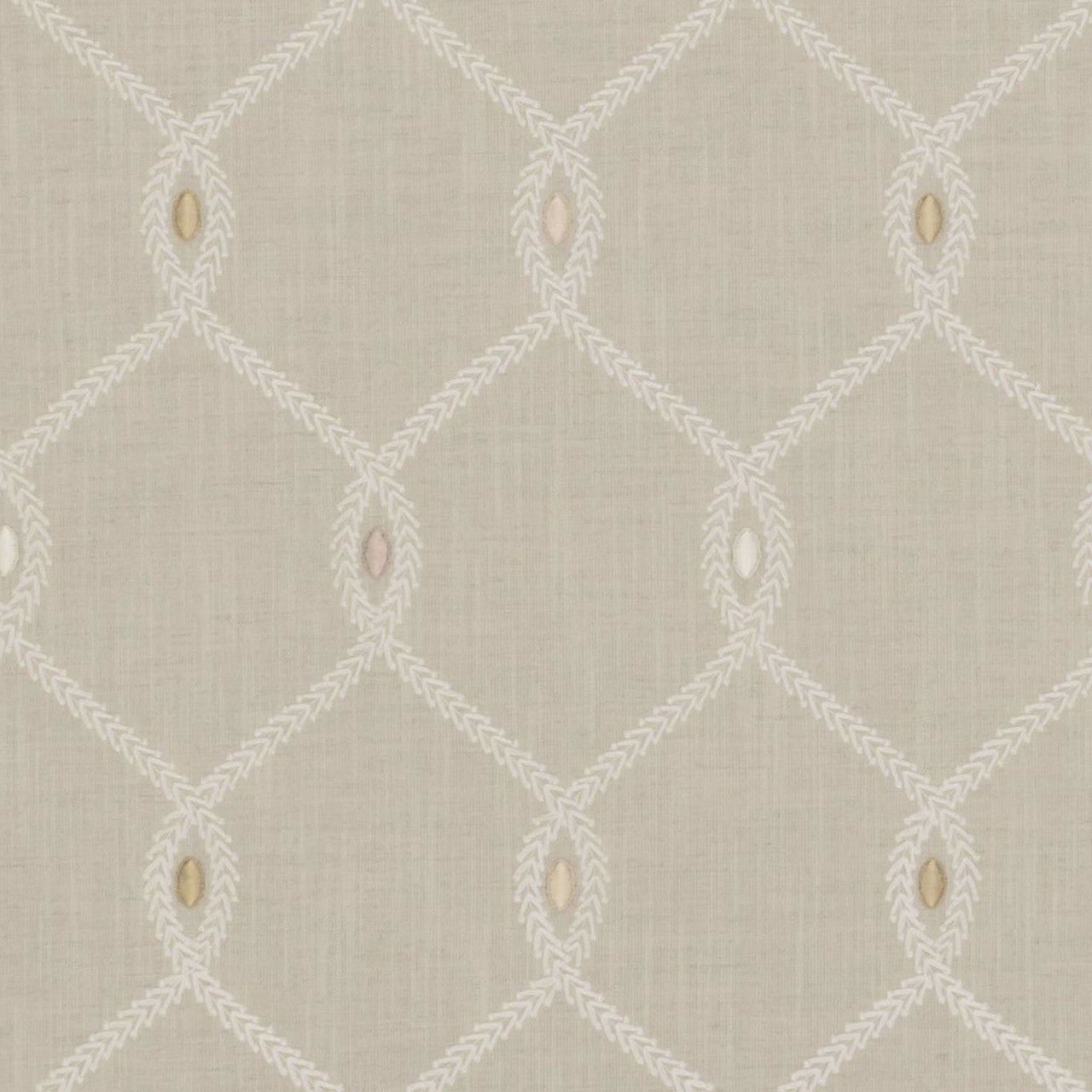 F1446/03 Opus Origins Linen Fabric by Clarke and Clarke