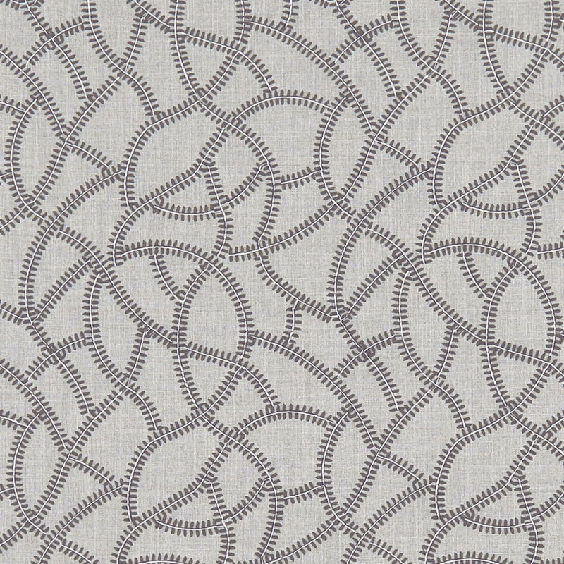 F1447/01 Panache Origins Charcoal Fabric by Clarke and Clarke