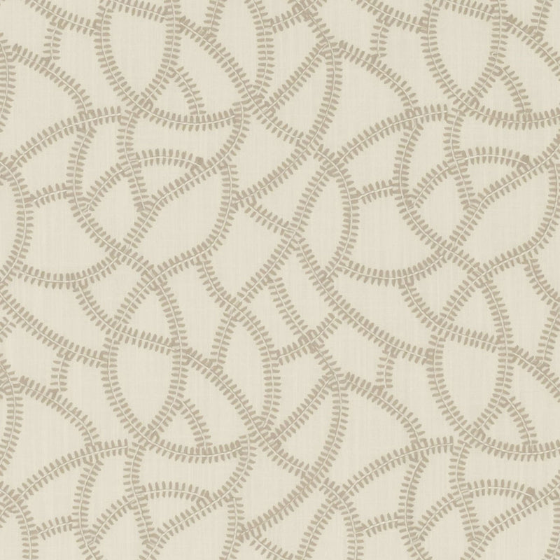 F1447/02 Panache Origins Ivory Fabric by Clarke and Clarke