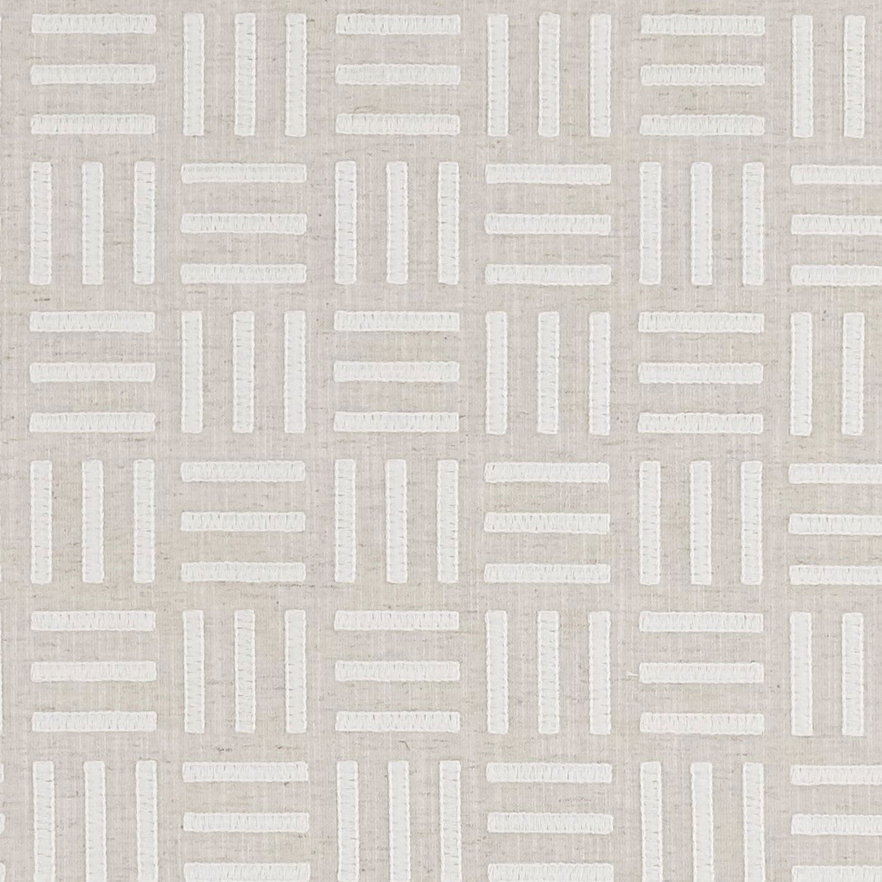 F1449/02 Parallel Origins Ivory Fabric by Clarke and Clarke