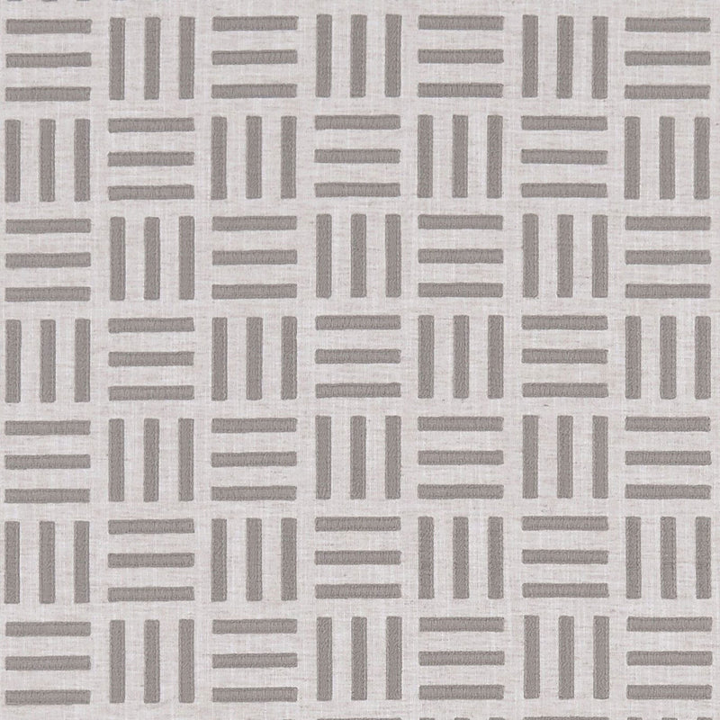 F1449/04 Parallel Origins Silver Fabric by Clarke and Clarke