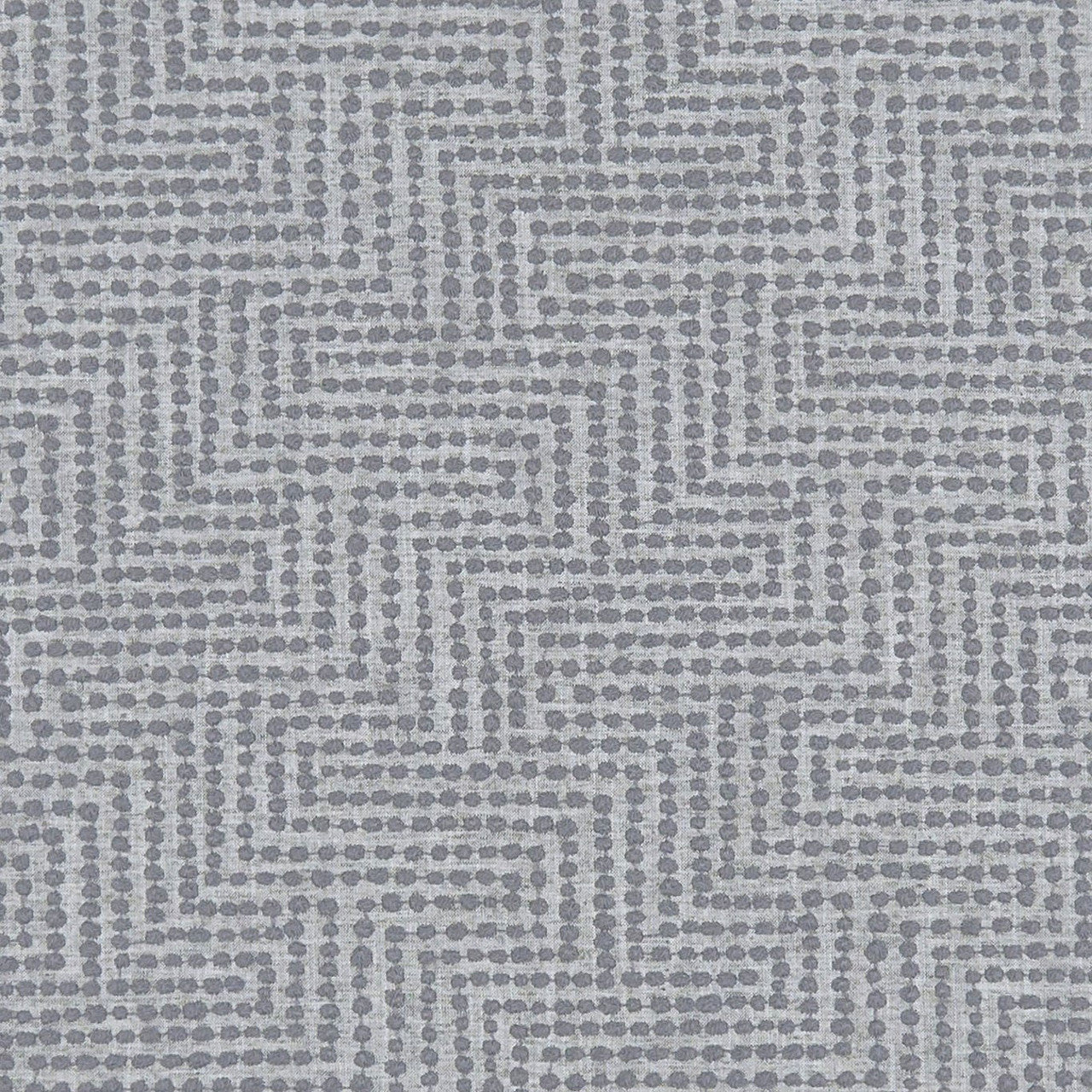 F1454/01 Solitaire Origins Charcoal Fabric by Clarke and Clarke