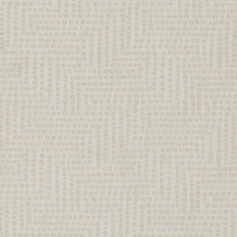 F1454/02 Solitaire Origins Ivory Fabric by Clarke and Clarke