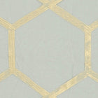 F1469/02 Forma Metalli Charcoal/Gold Fabric by Clarke and Clarke