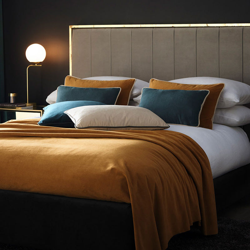 F1511/14 Miami Gold Fabric by Clarke and Clarke