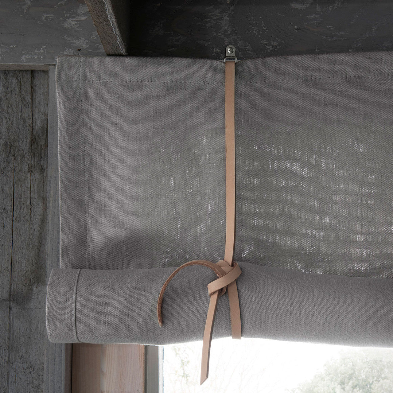 F1537/29 Lazio Steel Fabric by Clarke and Clarke