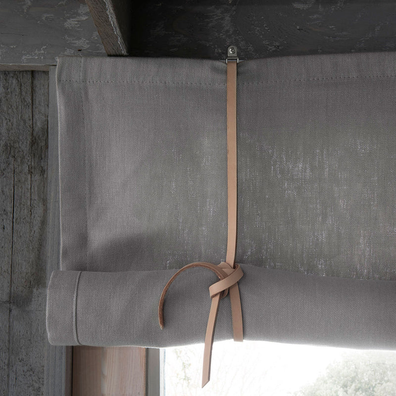 F1537/29 Lazio Steel Fabric by Clarke and Clarke