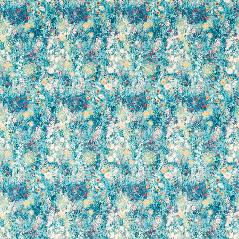 F1539/04 Rosedene Country Escape Mineral Fabric by Clarke and Clarke