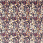 F1539/05 Rosedene Country Escape Raspberry/Ochre Fabric by Clarke and Clarke